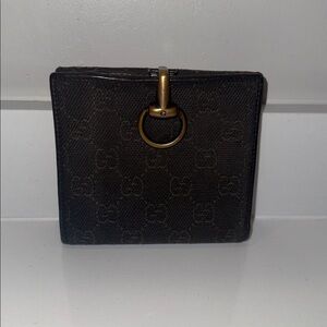 Authentic Gucci Monogram Wallet with COA
